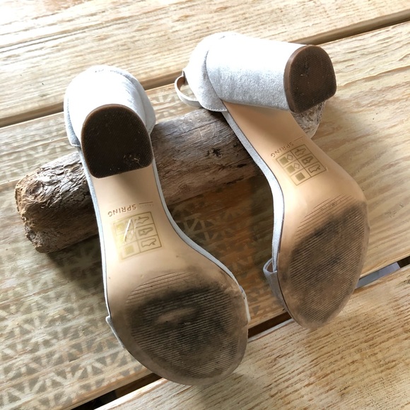 Mid heel sandal, light blue /denim - Picture 5 of 6